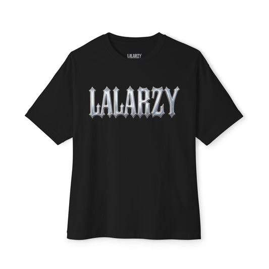 LALARZY Unisex Oversized Boxy Tee - Trendy Graphic Tee for Casual Style